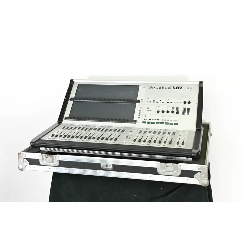 Soundcraft Vi1 32-Channel Digital Mixing Console with Road Case