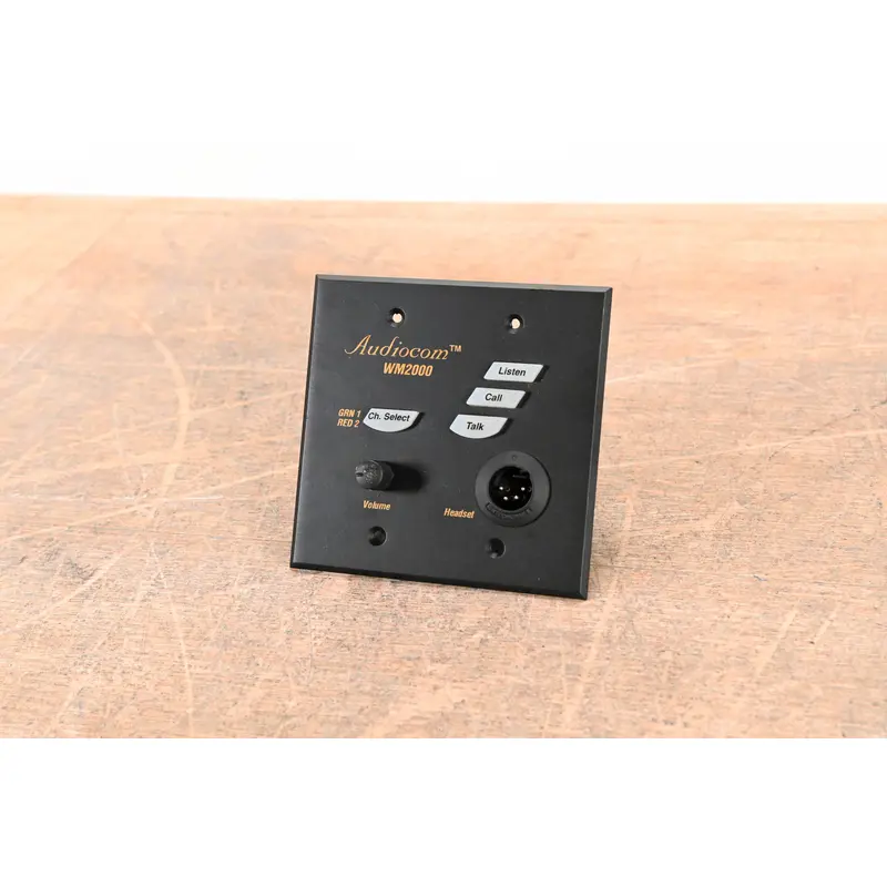 Telex Audiocom WM2000 2-Channel Wall Mount Intercom Headset Station