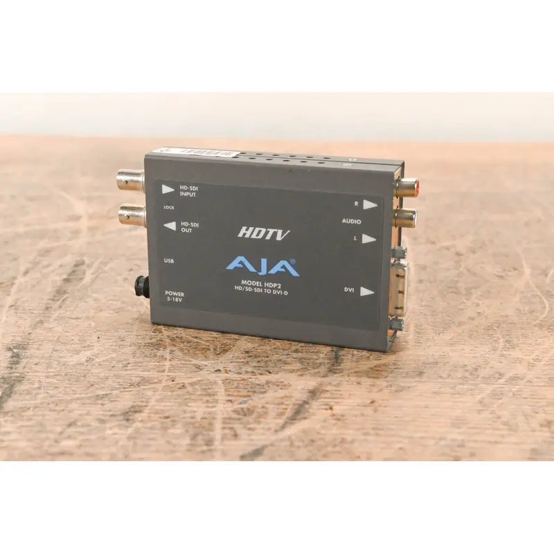 AJA HDP2 HD-SDI/SDI to DVI-D and Audio Converter (NO POWER SUPPLY)