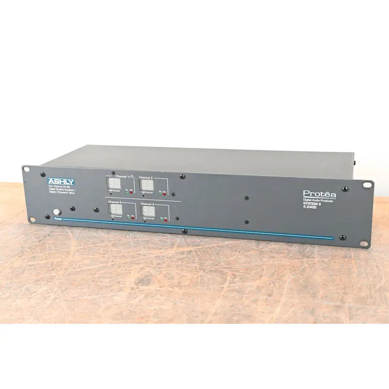 Ashly Protea System II 4.24GS 4-Channel Digital Graphic Equalizer Slave