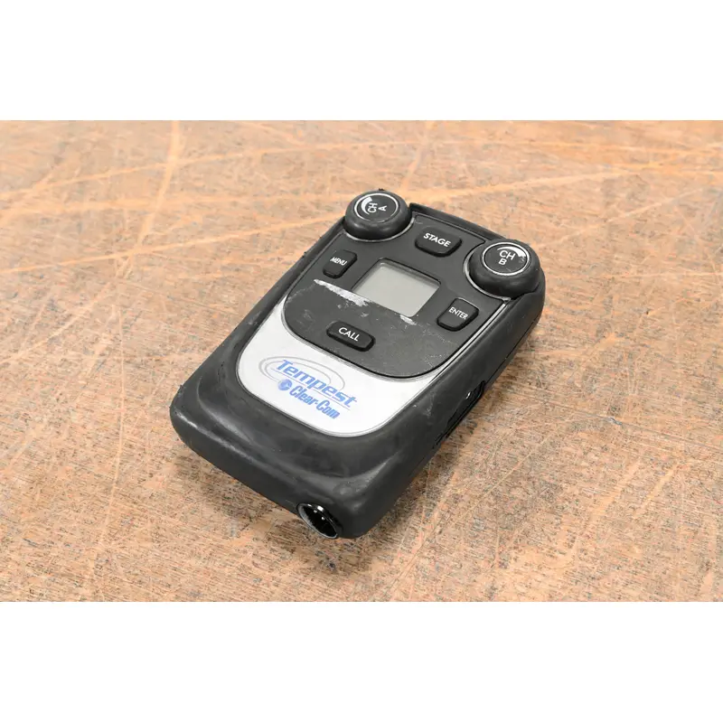 Clear-Com CP-222 Tempest 2.4 GHz 2-Channel Wireless BeltStation