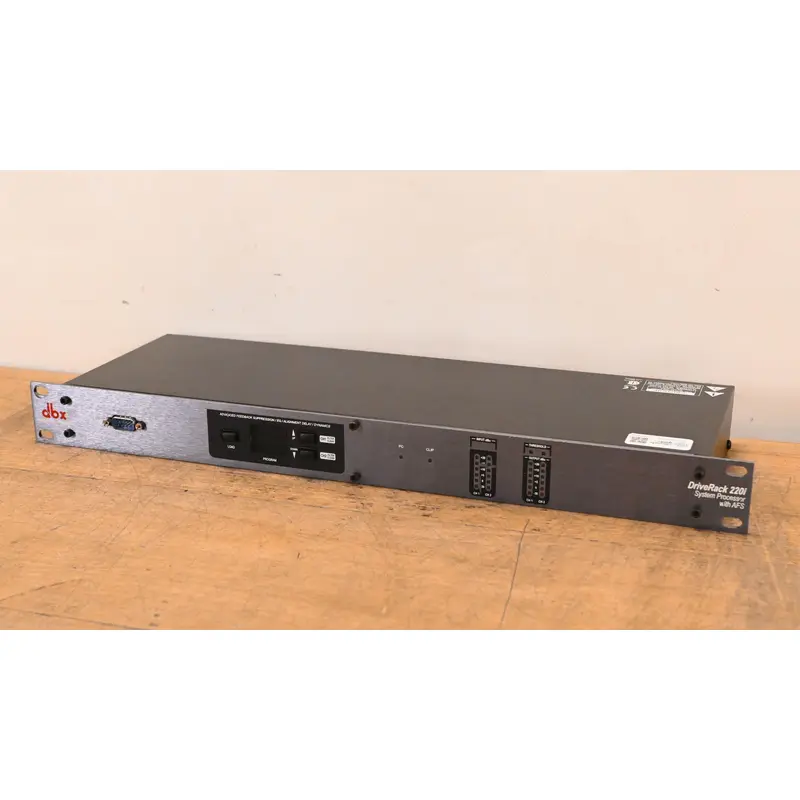 dbx DriveRack 220i System Processor w/ AFS Advanced Feedback Suppression