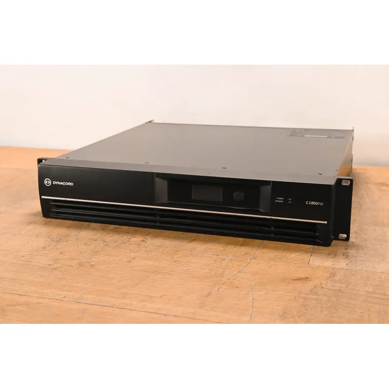 Dynacord C1800FDi 2-Channel 950W Power Amplifier with DSP