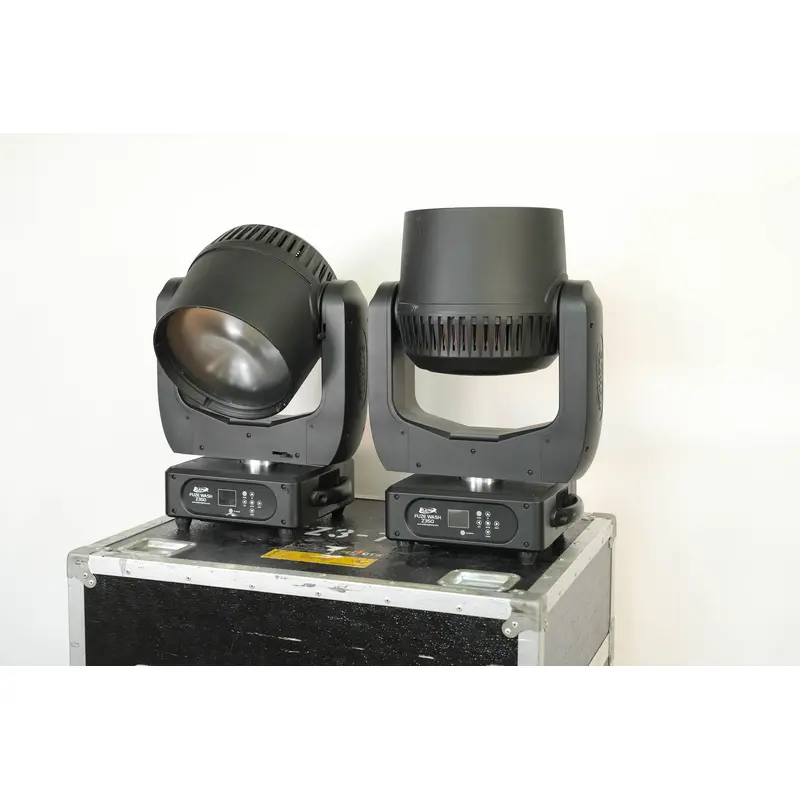 Elation Fuze Wash Z350 350W RGBW LED Wash Fixture Pair with Flight Case