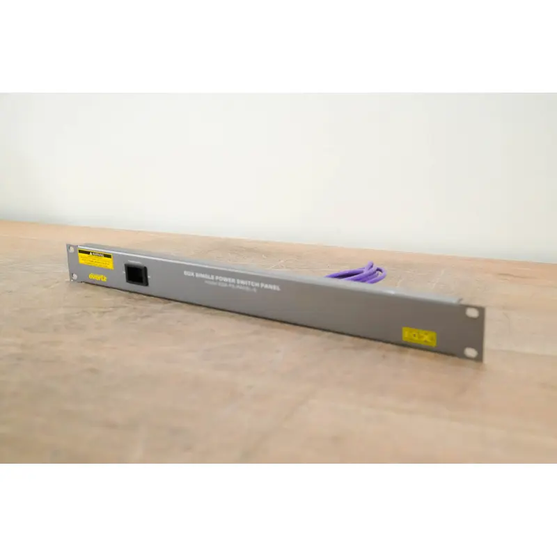 Evertz EQX-PS-PANEL-S EQX Single Power Switch Panel
