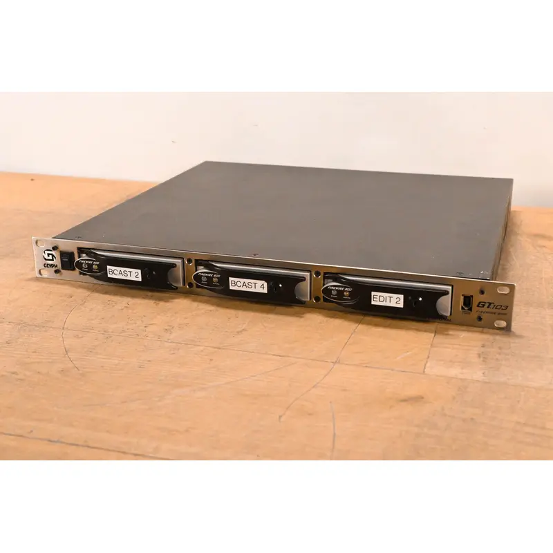 Glyph GT103 Firewire 800 3 Bay Hard Drive Docking Station (NO KEYS)