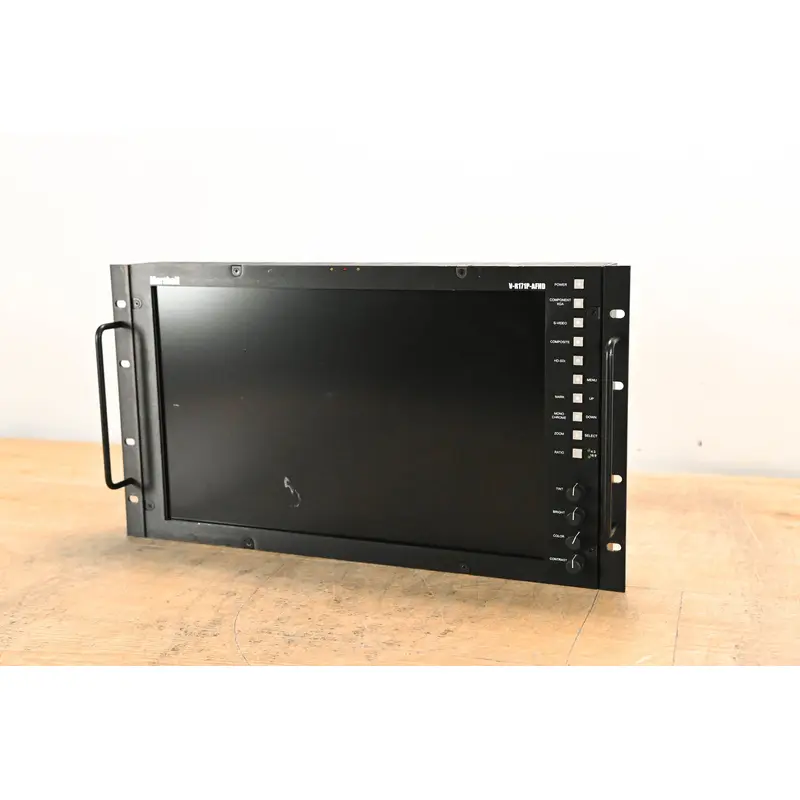 Marshall V-R171P-AFHD 17" Full HD Rackmount LCD Monitor (NO PSU)