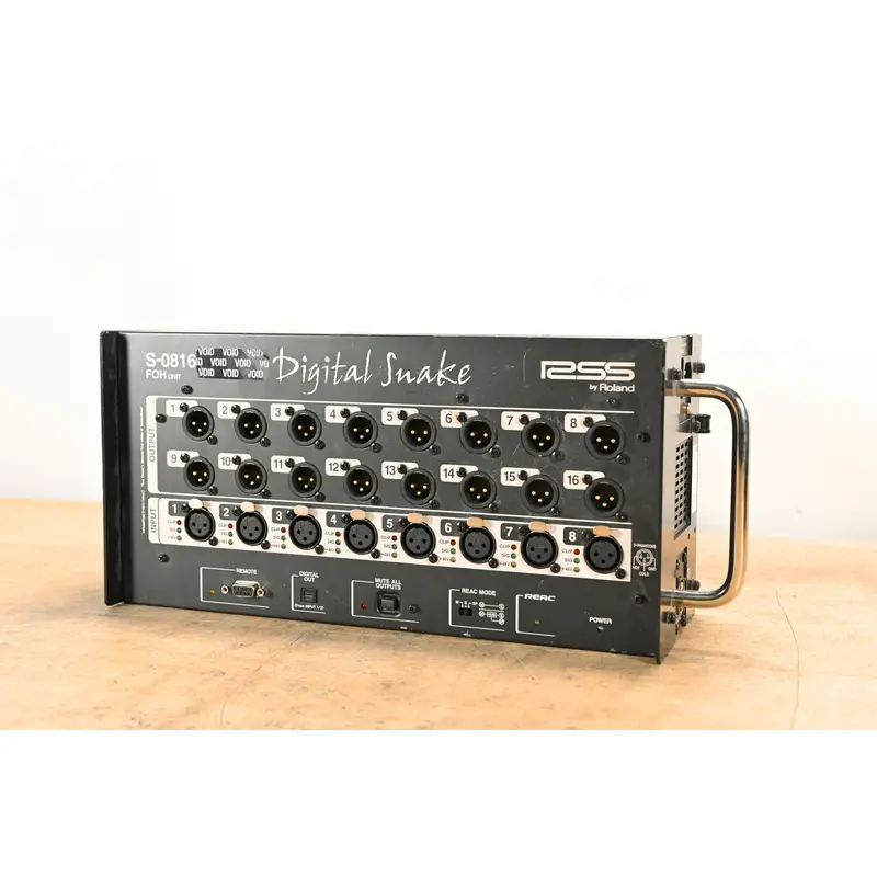 Roland S-0816 8 x 16 Digital Snake Front of House Unit