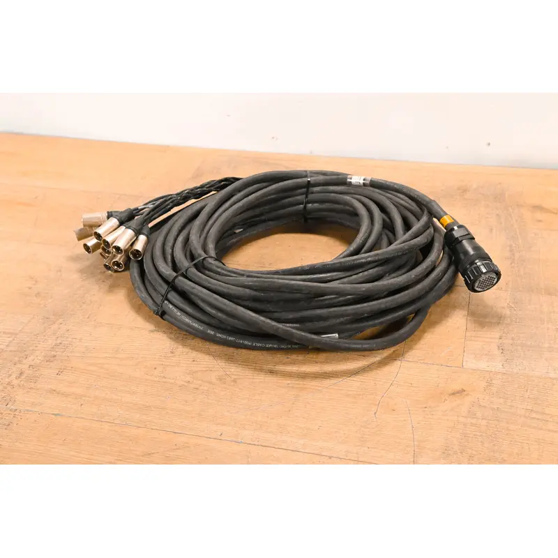 Unbranded DT-12 Female 37-Pin Connector to (12x)XLRM Cable - 75ft