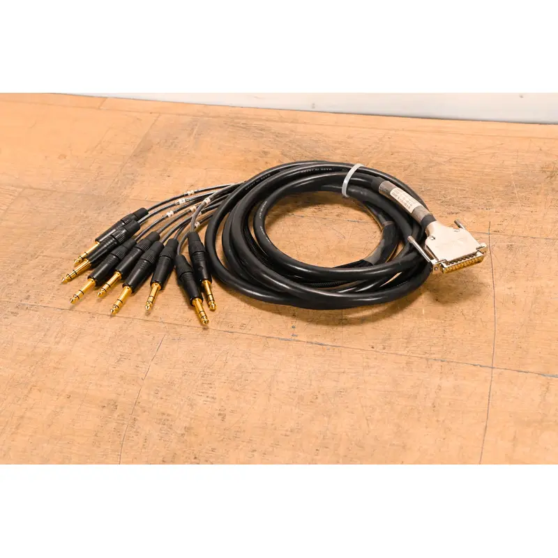 Whirlwind DBF1-S-010 10' Snake Cable with 8 TRSM to DB25-M