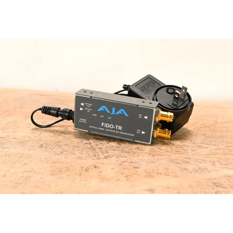 AJA FiDO-TR 1-Channel 3G-SDI/LC Single-Mode LC Fiber Transceiver