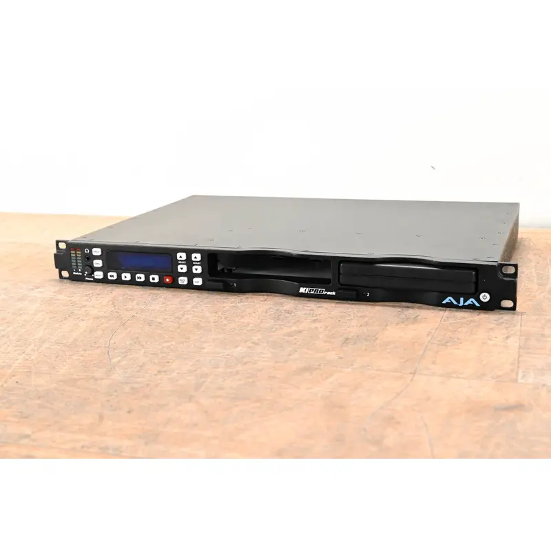 AJA Ki Pro Rack Video Recorder and Player with one 256GB KiStor Module