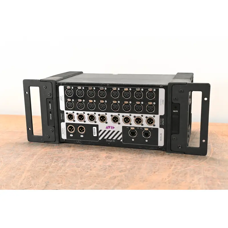 AVID Stage 16 Remote I/O Stage Rack for S3L Digital Mixing System