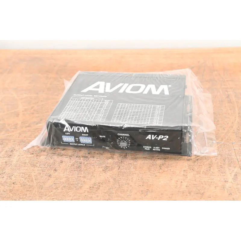 Aviom AV-P2 Two-Channel Output Module for Pro16 A-Net System