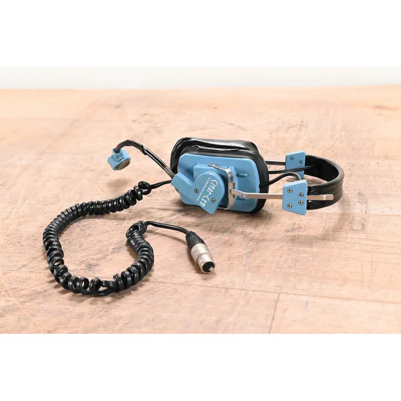 Clear-Com Dual Muff Intercom Headset with 4-Pin Female XLR Connector
