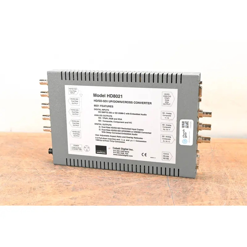 Cobalt 8021 HD/SDI-SDI Up/Down/Cross Converter (NO POWER SUPPLY)