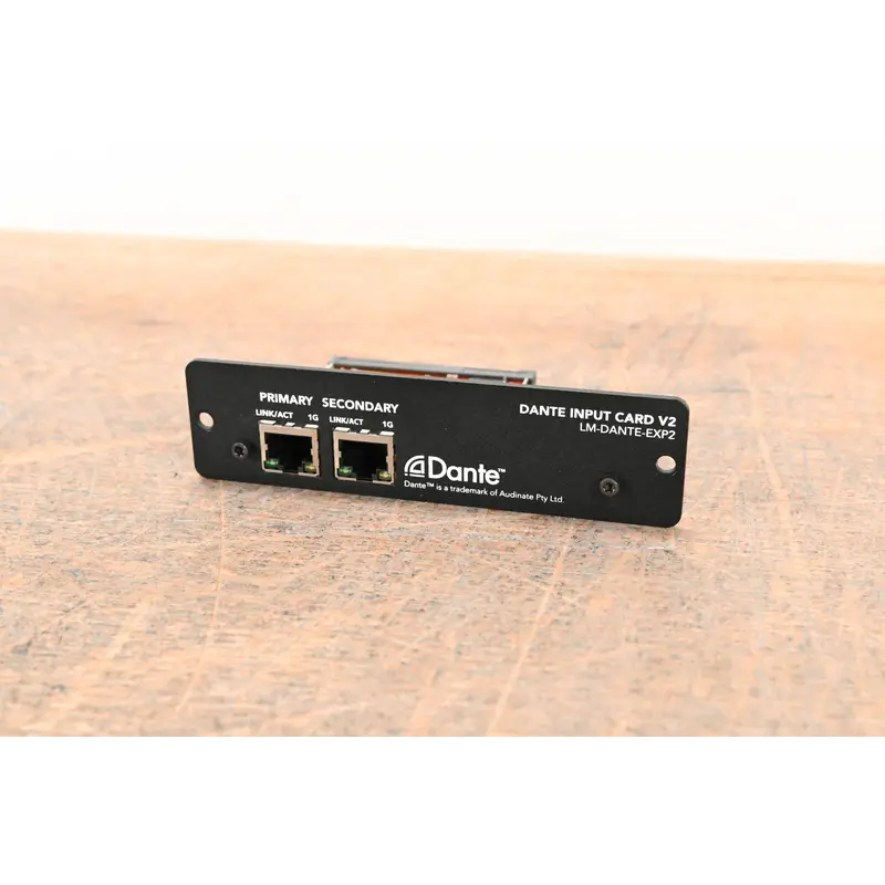 Digital Audio Labs LM-DANTE-EXP2 Dante Option Card for Livemix