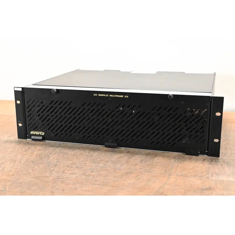 Evertz 7800FR-QT 3U Rack-Mountable Quiet Multiframe