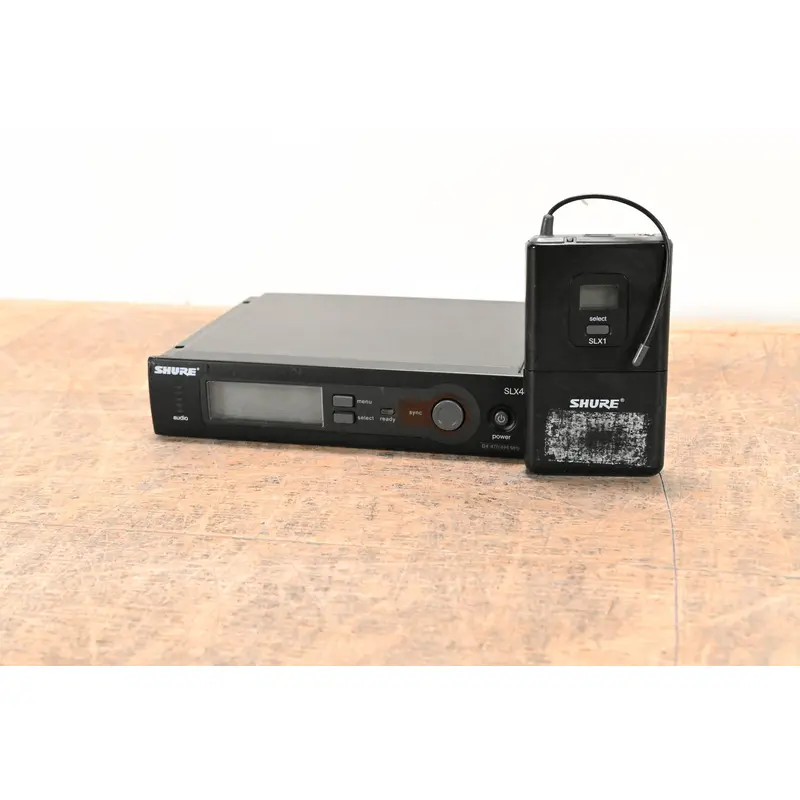 Shure SLX14 Bodypack Wireless System - G4 Band (NO POWER SUPPLY)
