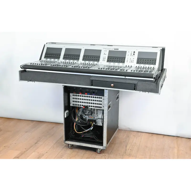 Soundcraft Vi6 Console with Local Rack, Stage Box, and Breakout Box