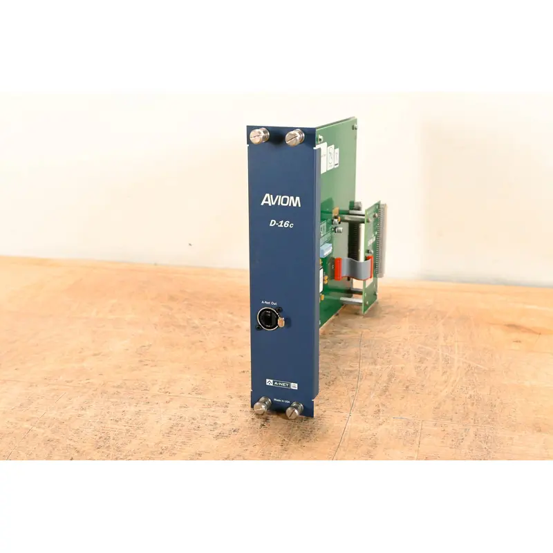 Aviom D-16c D2 Rack Aviom A-Net 16-Channel Cat5e Output Card