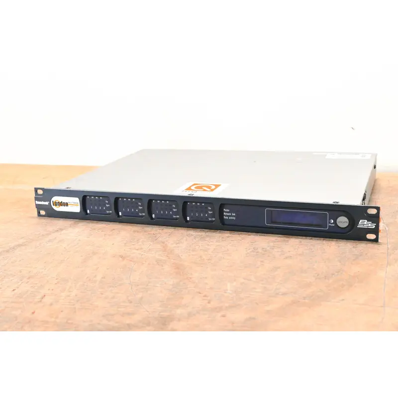 BSS BLU-326DA I/O Expander with BLU link and Dante / AES67