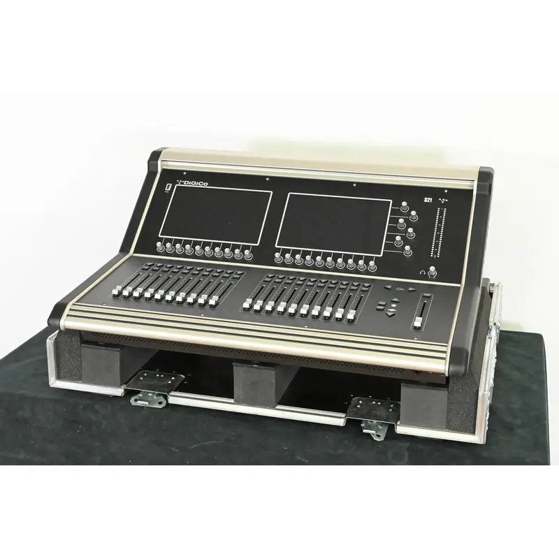 DiGiCo S21 48-Channel Digital Audio Mixing Console with Road Case