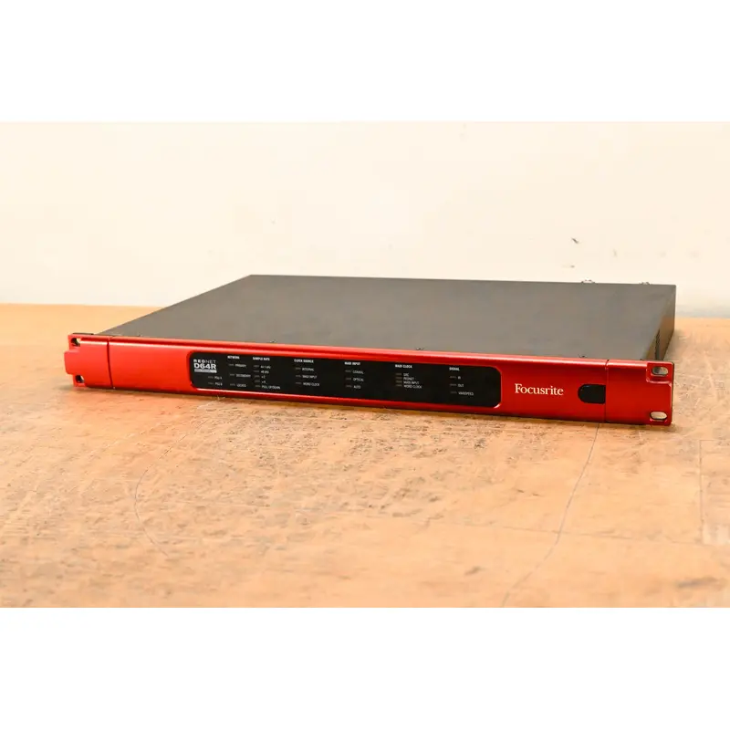 Focusrite RedNet D64R 64-Channel Dante to MADI Interface