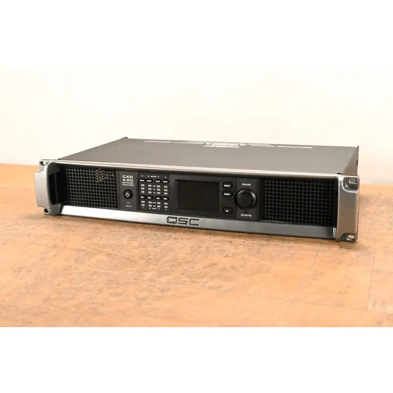 QSC CXD4.2Q 4-Channel, 2000W Network Amplifier