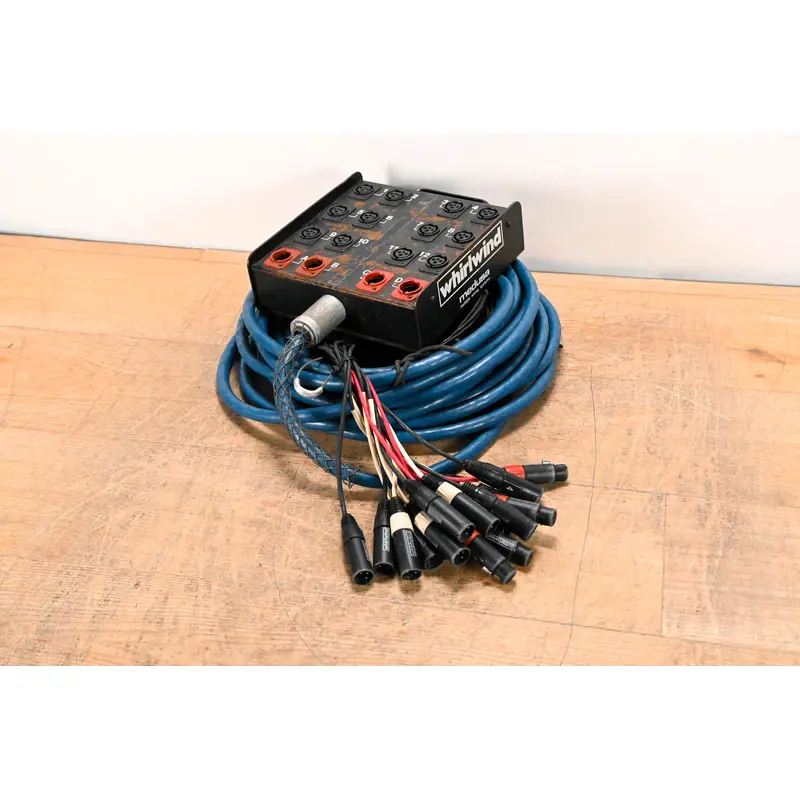 Whirlwind MS-12-4-XL-050 Medusa 12-Channel, 4-Return Snake - 50'