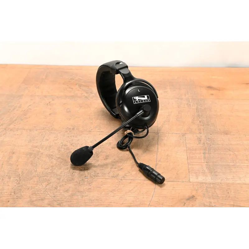 Anchor Audio H-2000S Single-Muff Intercom Headset with Microphone
