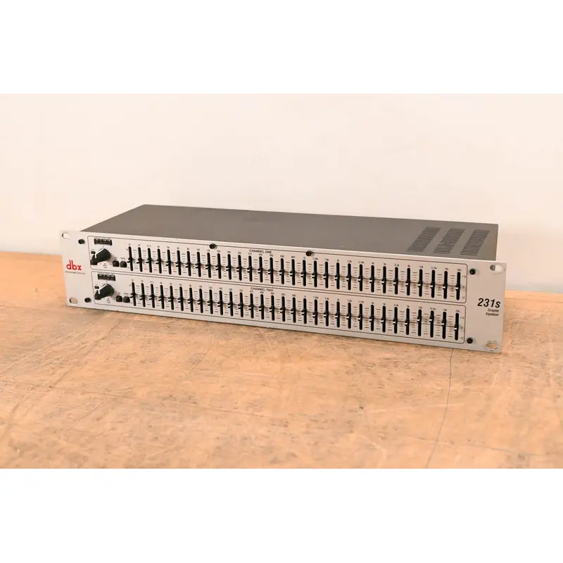 dbx 231s Two-Channel 31-Band Equalizer