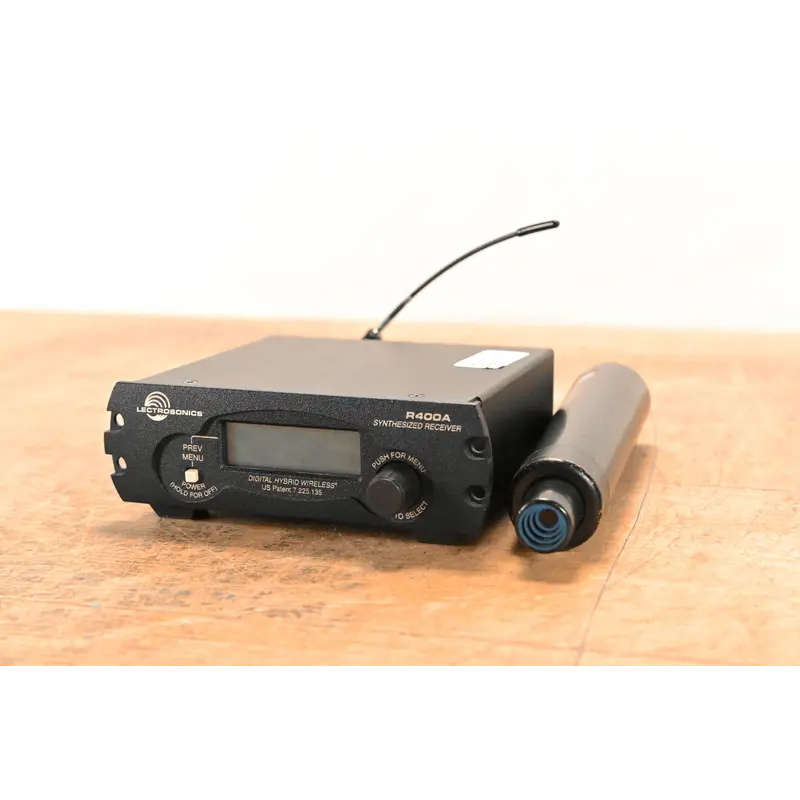 Lectrosonics R400A Receiver w/ HH E Transmitter - Block 470 (NO PSU)