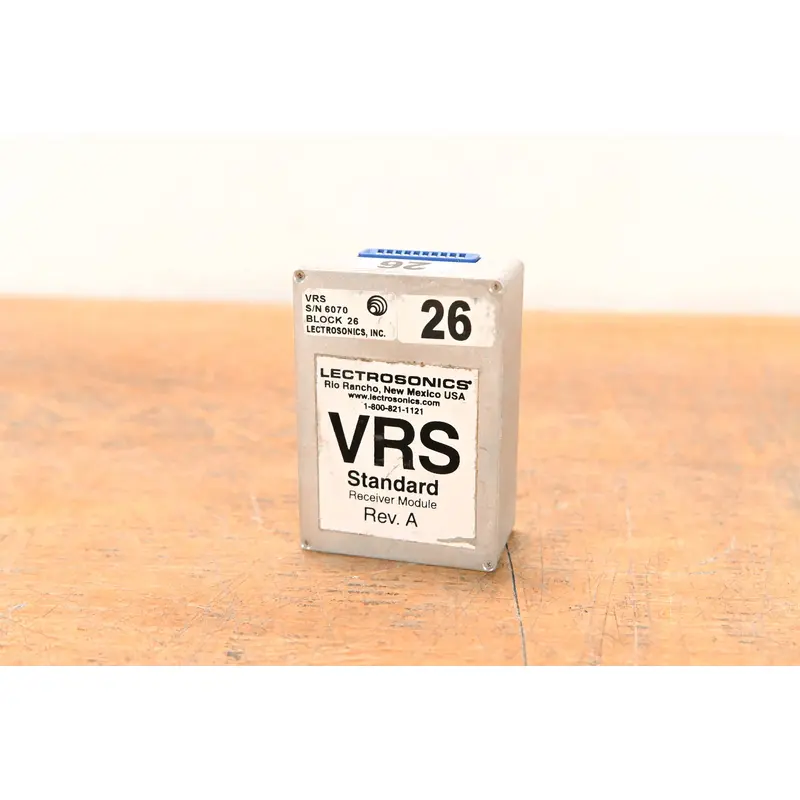 Lectrosonics VRS Standard Receiver Module for VRM Unit - Block 26
