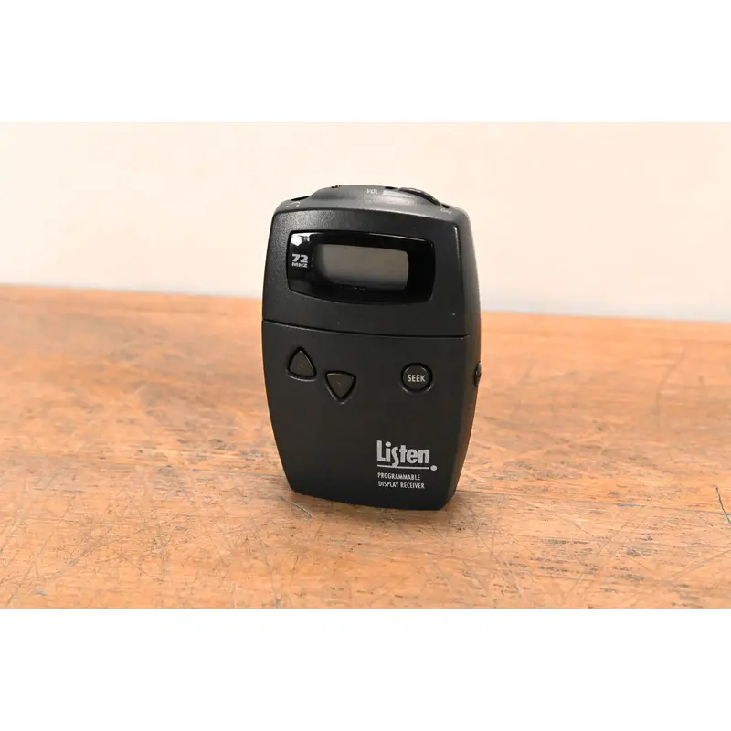 Listen Technologies LR-500-072 Portable Display RF Receiver (72 MHz)