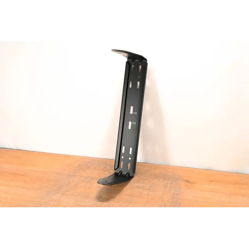 QSC YMS12-BLK Yoke Mount Bracket for 12" Speakers - Black