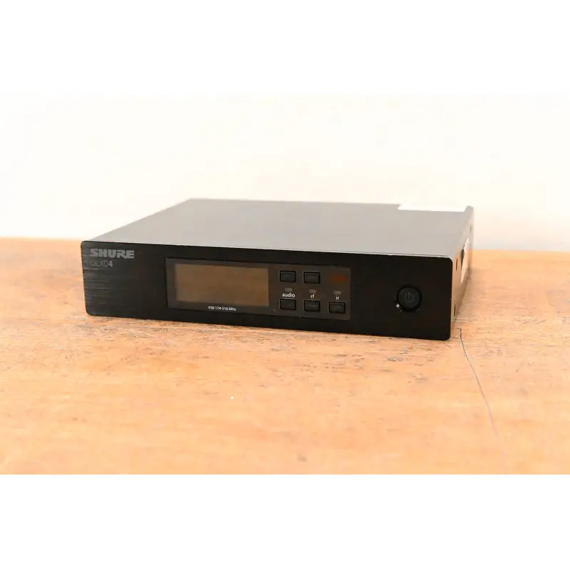 Shure QLXD4 Digital Wireless Receiver - V50 Band (NO POWER SUPPLY)