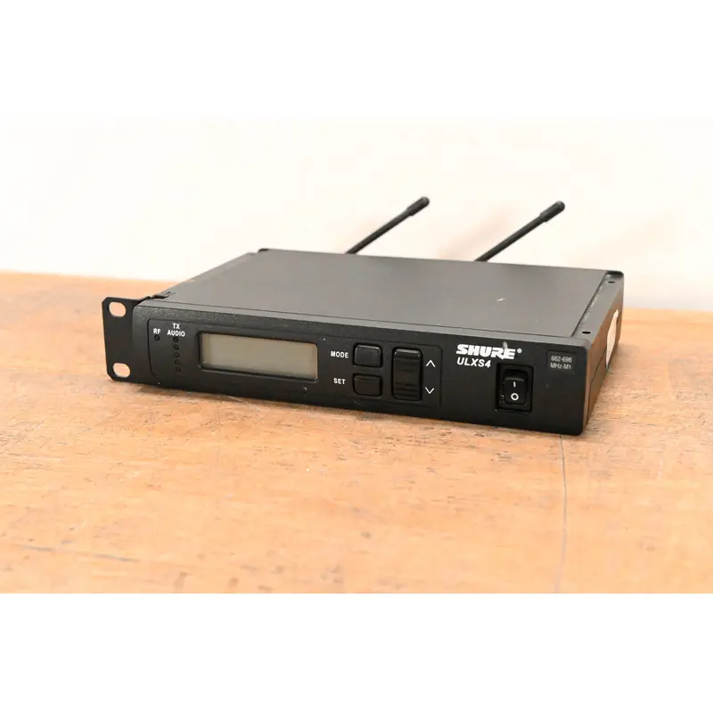 Shure ULXS4 Wireless Receiver - M1 Band: 662-698 MHz (NO POWER SUPPLY)