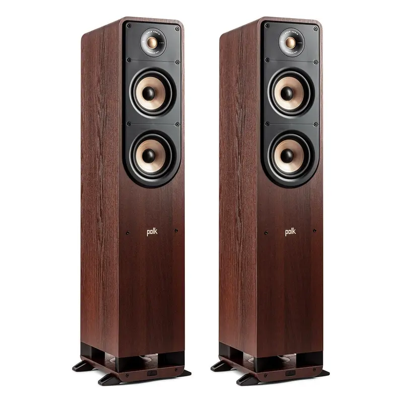 Polk Audio Signature Elite ES50 Hi-Fi Home Theater Floorstanding Speakers - Pair (Walnut)