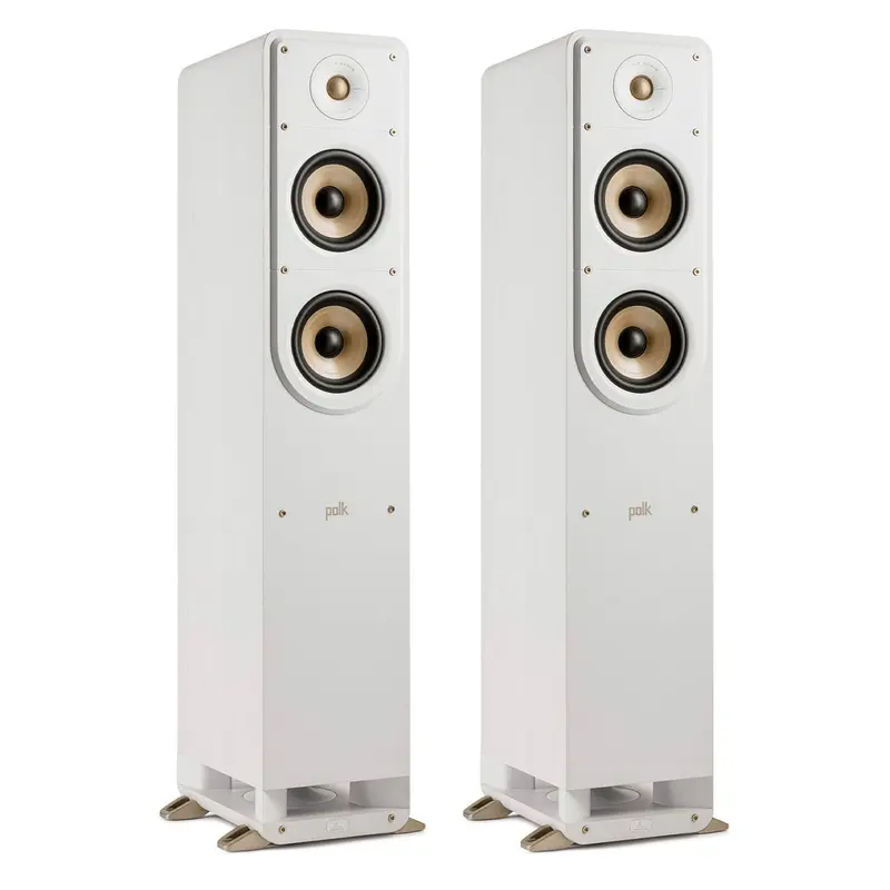 Polk Audio Signature Elite ES50 Hi-Fi Home Theater Floorstanding Speakers - Pair (White)