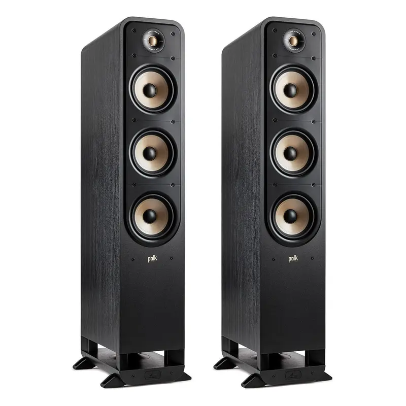 Polk Audio Signature Elite ES60 Hi-Fi Home Theater Floorstanding Speakers - Pair (Black)