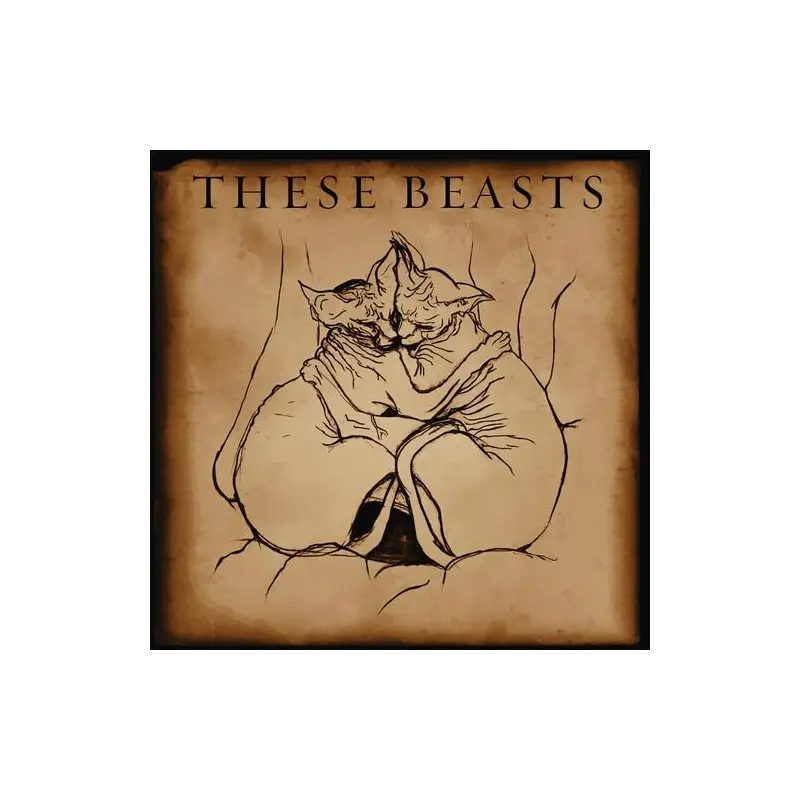 These Beasts (Clear Oxblood Aqua Splatter) - Vinyl LP