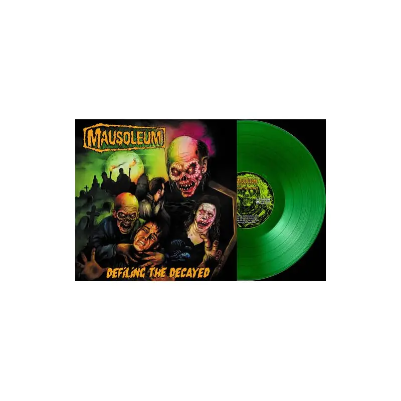 Defiling the Decayed - Green - Limited Edition Vinyl LP