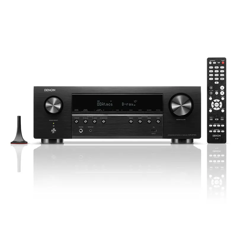 Denon AVR-S770H 7.2 Channel 8K Home Theater Receiver with Dolby Atmos & HEOS Built-In