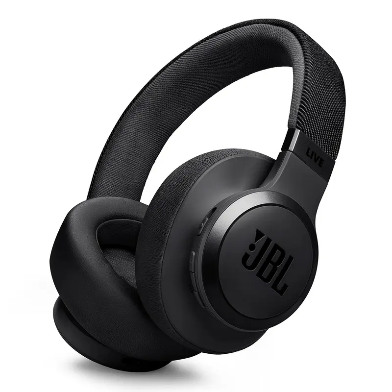 JBL Live 770NC Wireless Over-Ear Adaptive Noise Cancelling Headphones (Black)