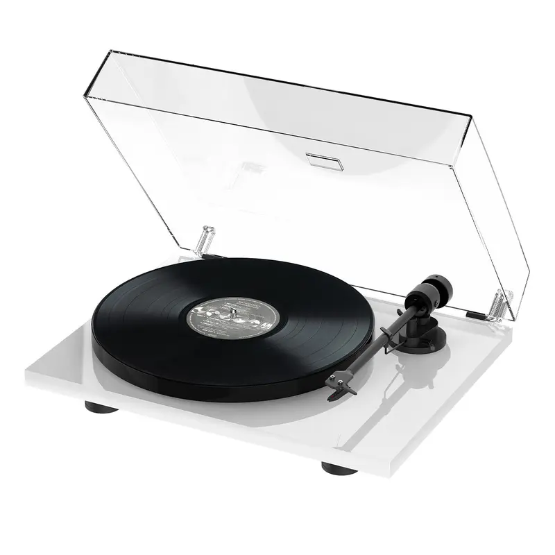 Pro-Ject E1 Phono Plug & Play Turntable with Audio-Technica AT3600L Cartridge (White)