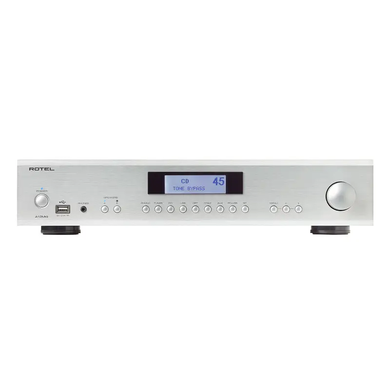 Rotel A12MKII Stereo Integrated Amplifier (Silver)