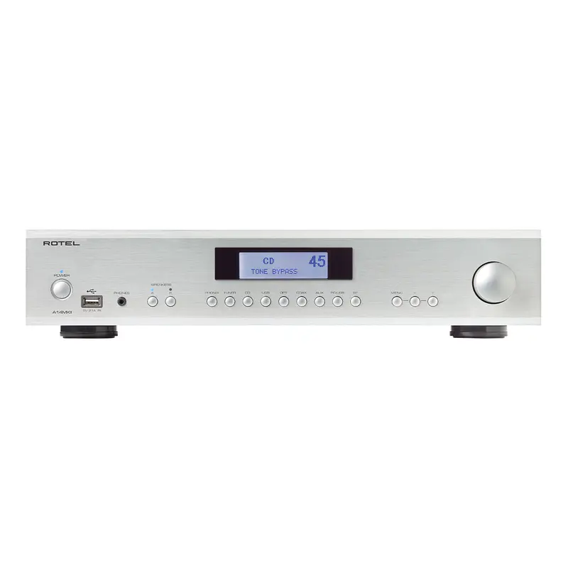 Rotel A14MKII Integrated Amplifier (Silver)