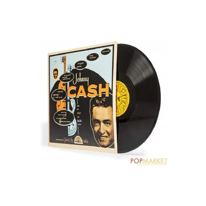 With His Hot & Blue Guitar - Vinyl LP (Black)