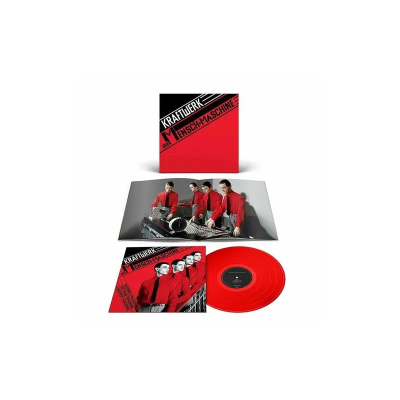 Die Mensch-Maschine (German Version) [Transparent Red Colored Vinyl] - Vinyl LP (Red)